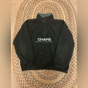 Vintage 1990 Ralph Lauren chaps quarter zip
